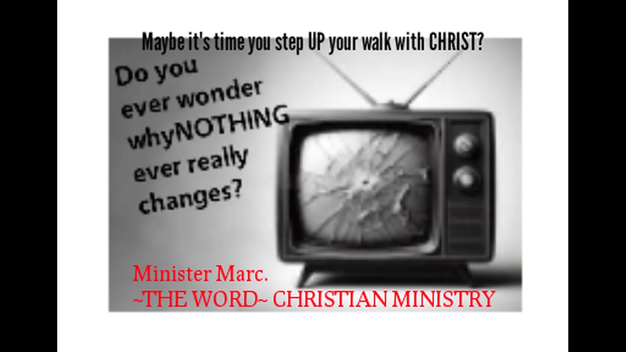 Maybe it's time for you to step up your walk with CHRIST?