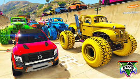 GTA 5 MEGA RAMP GAMEPLAY |4k 60FPS