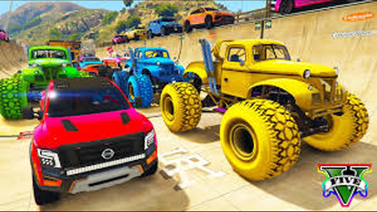 GTA 5 MEGA RAMP GAMEPLAY |4k 60FPS