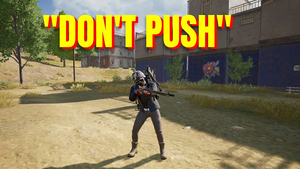 My Teammate told me not to push but I did!