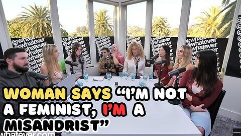 Snow Bunny Says Andrew Tate and Charlie Kirk Hate Women Says She is a Misandrist on Whatever Podcast