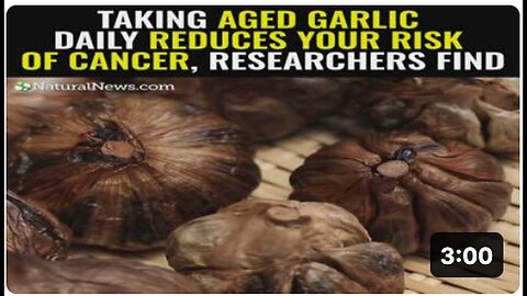 "Daily Aged Garlic Intake Lowers Cancer Risk, Study Shows"