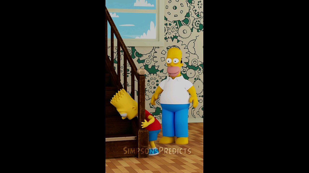 Homer's Rescue Gone Wrong! 🛠️😆 #shorts #funny #simpsons #fail