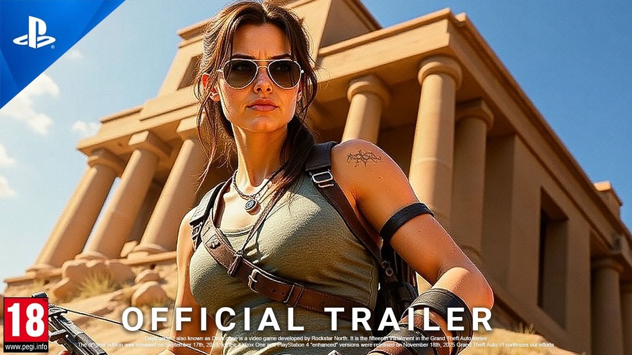 Tomb Raider 2025 Official Trailer | Realistic Immersive Ultra Graphics Gameplay [4K HDR] Next-Gen
