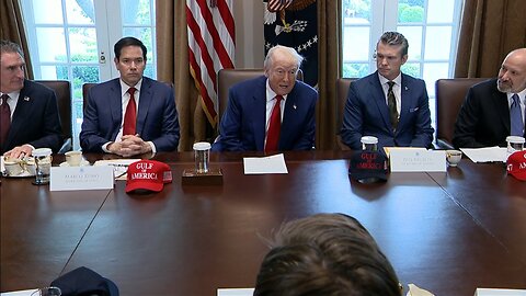Trump holds Cabinet meeting at White House