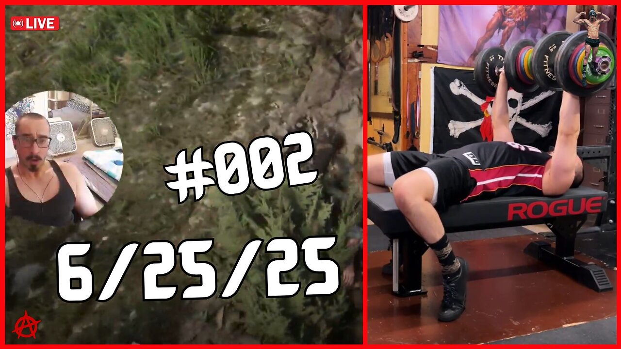 🔴 LIVE - Red Dead Redemption 2 Pt. 2 & Gym: Chest Day (6/25/2025)