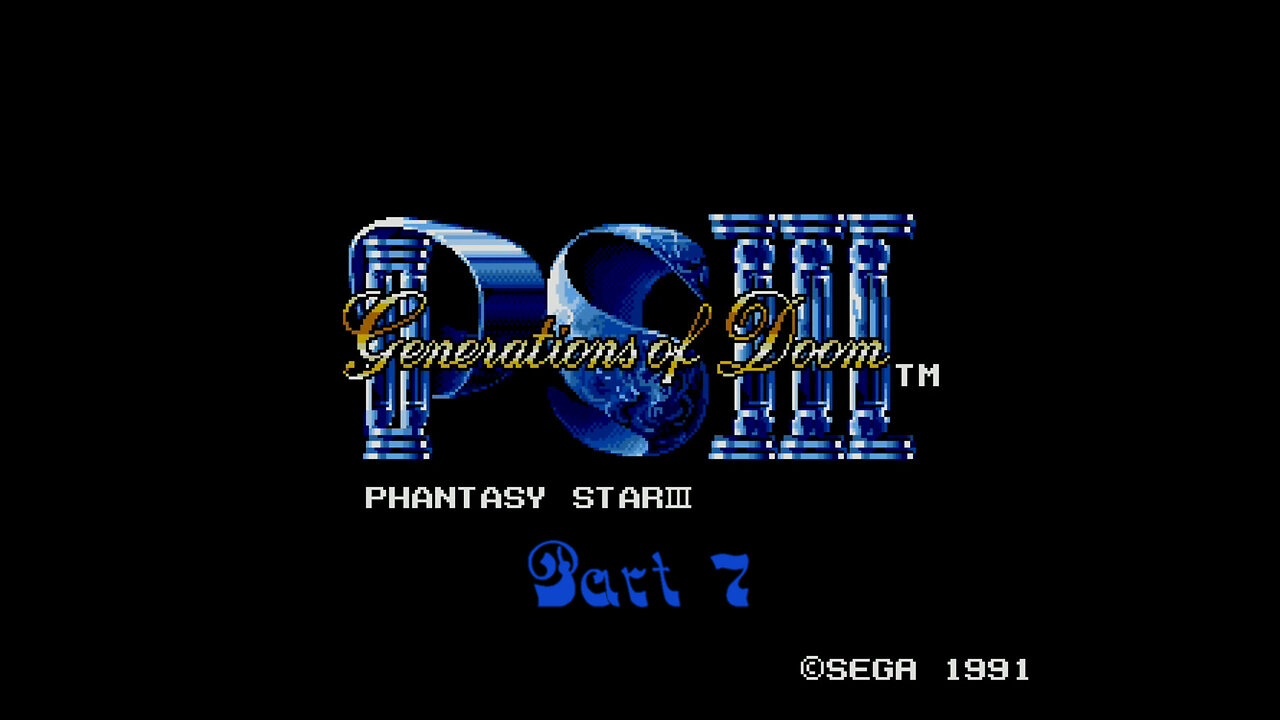 Phantasy Star 3 part 7 (genesis)