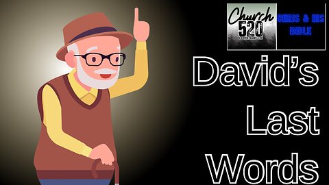 King David's last words