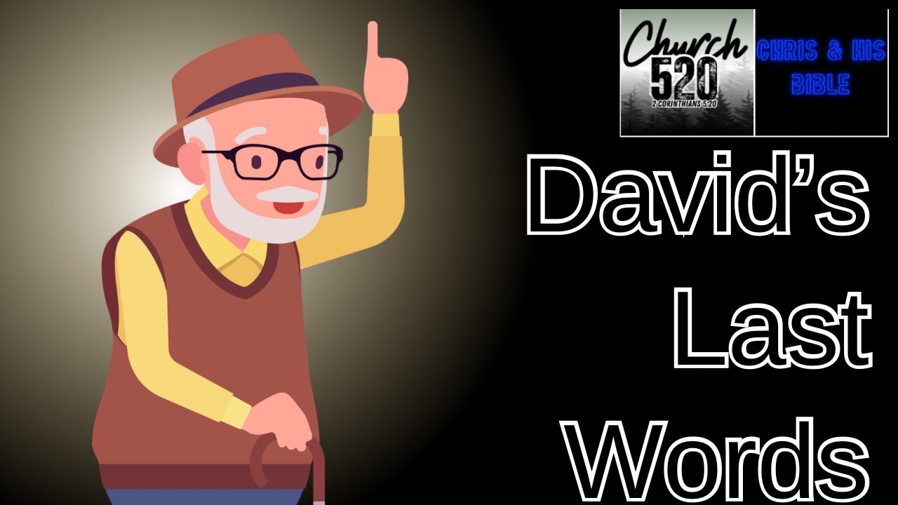 King David's last words