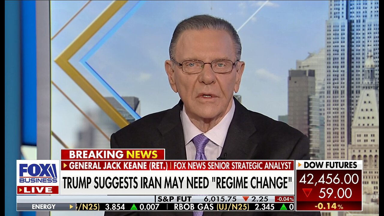 Iran is in a 'desperate situation' after US strikes, Gen. Keane warns