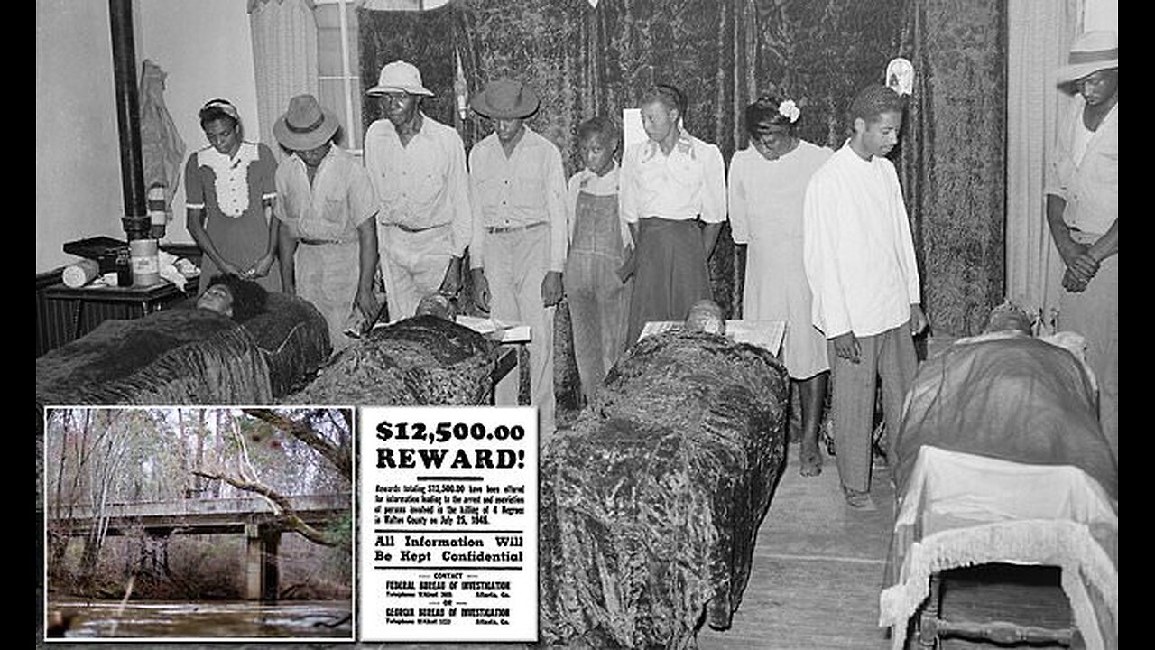Moore’s Ford BRIDGE LYNCHING, 1946 in Atlanta Georgia, MOB of White Men SLAUGHTER 4 NEGROES.…“We have sinned, and have committed iniquity” 🕎Deuteronomy 28:15-26 “The LORD shall cause thee to be smitten before thine enemies”