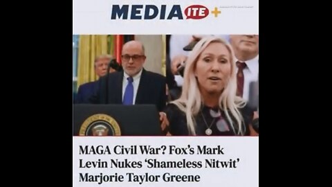 MARK LEVIN>MTG, THAT SHAMELESS NITWIT - MTG>MARK LEVIN WAS A NEVER TRUMPER & THAT BIG BEAUTIFUL BILL? 8 mins.