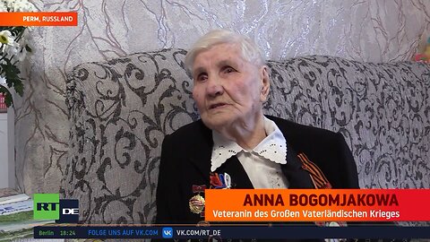 Veteranin berichtet vom Großen Vaterländischen Krieg: "Was für Wunden, was für Schmerzen"