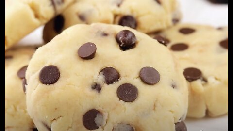 No-Bake Keto Chocolate Chip Cookies Recipe