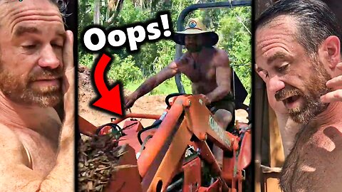 Unbelievable! We Broke a Tractor to Build the Garden of Eden