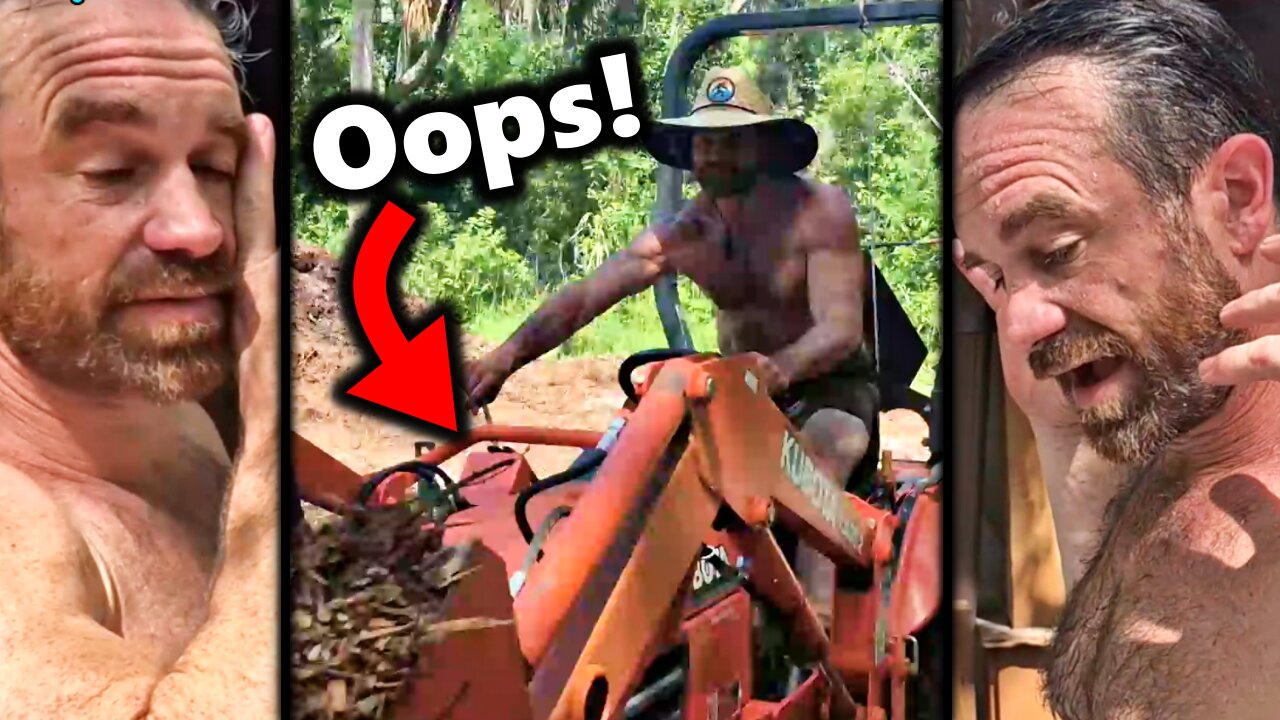 Unbelievable! We Broke a Tractor to Build the Garden of Eden