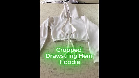 Premium French Terry Cropped Hoodie for Everyday Chic