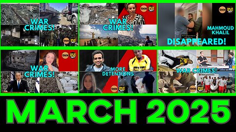12 Days of F*ck Israel - Day 3 - March 2025 @GetIndieNews @IndLeftNews @ReefBreland
