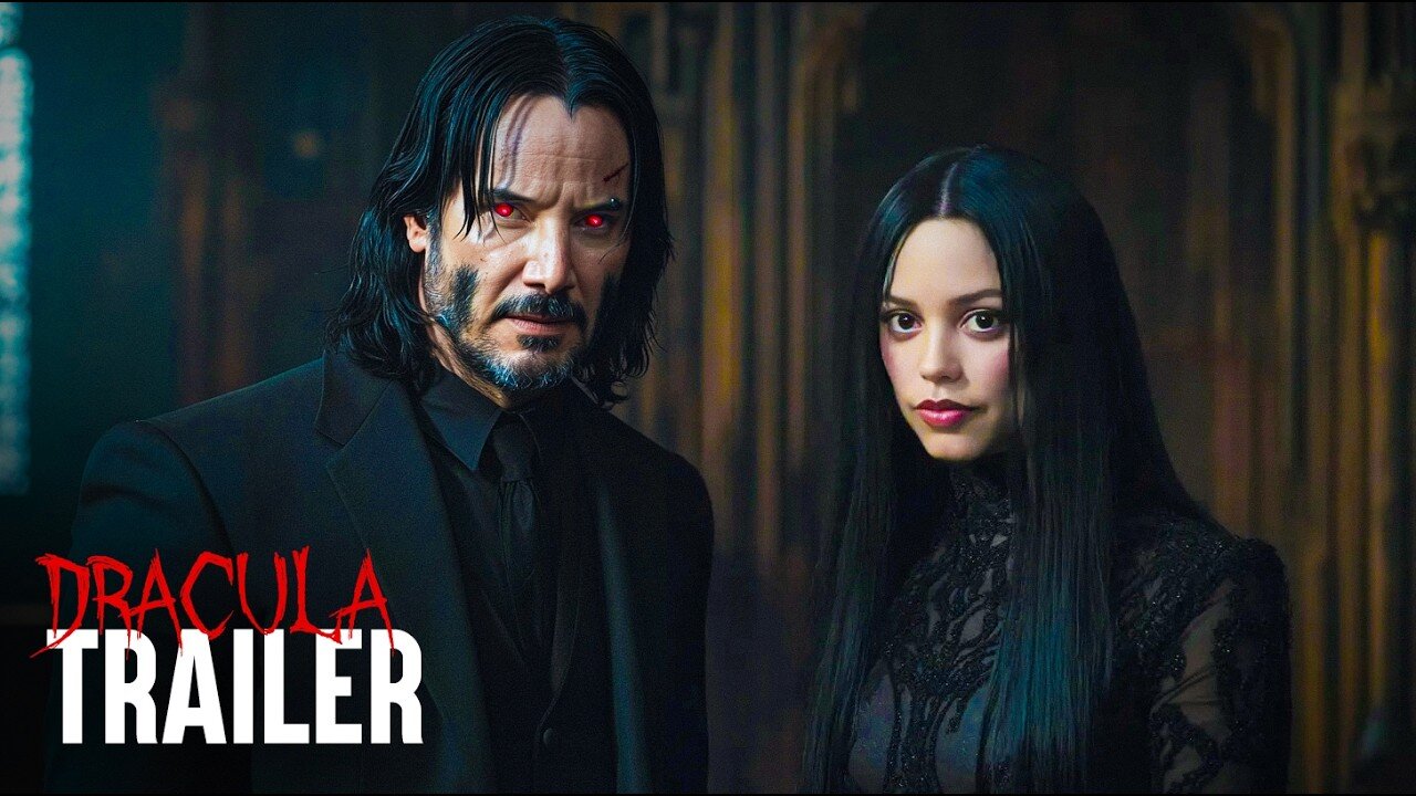 Dracula (2026) - First Trailer | Keanu Reeves, Jenna Ortega (4k)