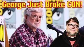 George Lucas BREAKS Comic Con Records As Del Toro TRASHES Hollywood, First Appearance EVER Star Wars