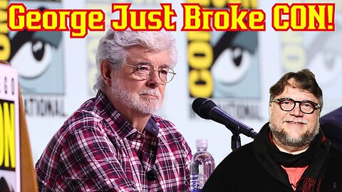 George Lucas BREAKS Comic Con Records As Del Toro TRASHES Hollywood, First Appearance EVER Star Wars