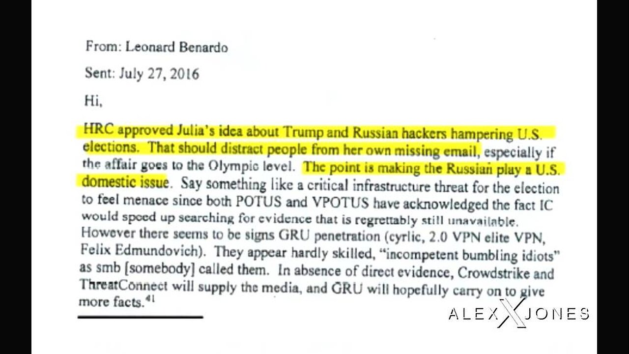BREAKING: US Senate Releases Docs Proving Hillary Knew Trump Was Innocent