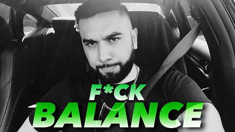 Balance is bullsh*t