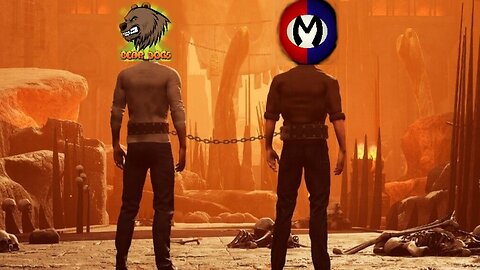 Chained Together W Bear Dogs 19