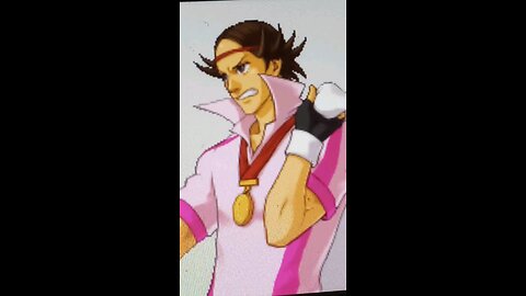 Jacques Portsman punches Nadia Kirk because she threatened him and Mia Fey with a gun which he kicks