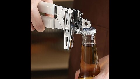 Heavy-Duty Stainless Steel Can and Bottle Opener