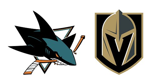 San Jose Sharks @ Vegas Golden Knights. NHL 25. EA Sports.