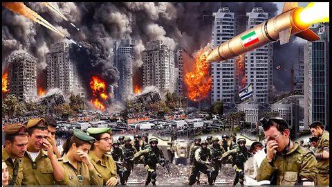 GEDUNG MOSSAD & PUSAT ENERGI ISRAEL HANCUR! Serangan Dahsyat Rudal Iran - Tel Aviv Status Darurat