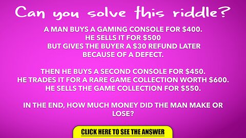 Can you solve this riddle?