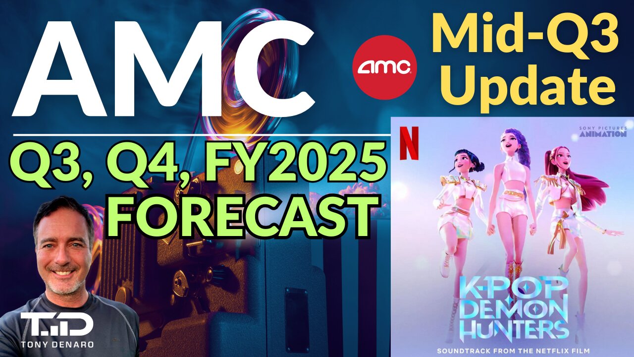 AMC Says NO to KPop Demon Hunters! Q3, Q4, 2025 EPS Predictions!