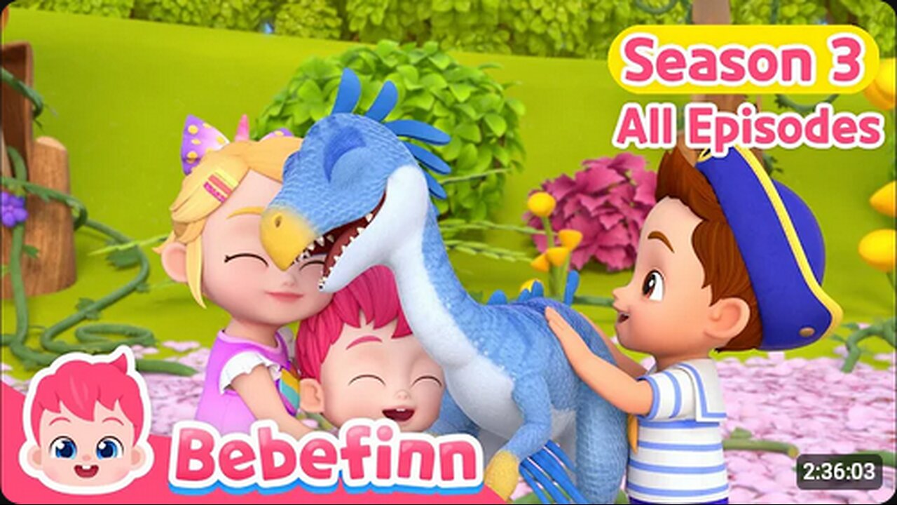 All of Season 3ㅣSing along Bebefinn Nursery RhymesㅣCompilation for Kids