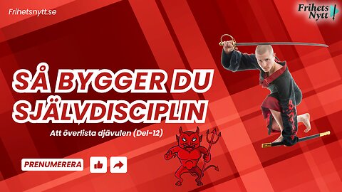 Självdisciplin säger mer än tiotusen ord!