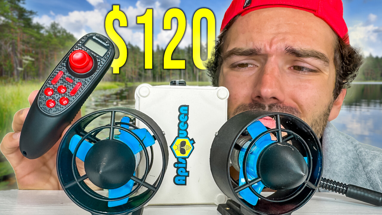 I Tested $120 Twin Engine Boat Motor (insane build)