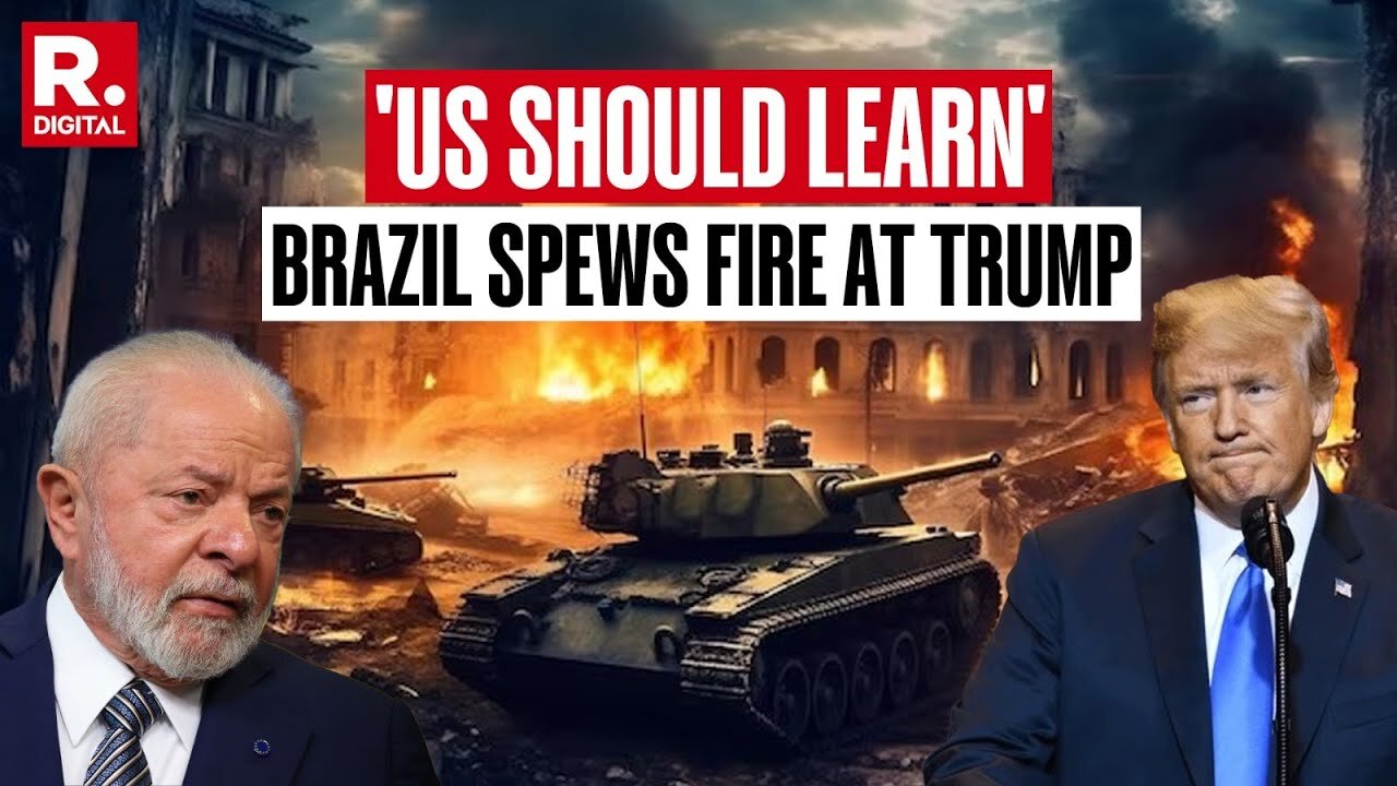 'Trump Is Acting Like An Emperor', Brazil's Lula Hits Out At US' 50% Tariff Attack | Tariff War