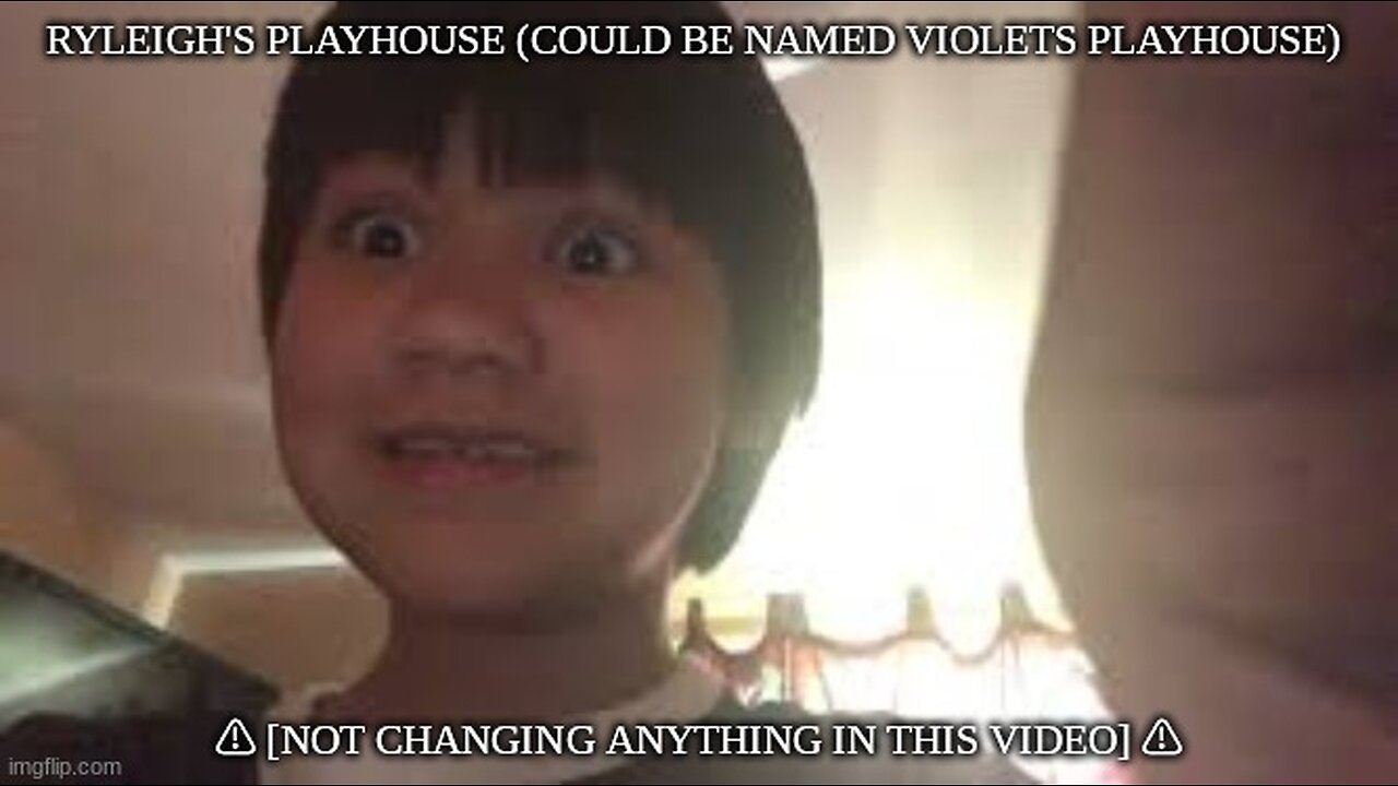 Ryleigh's playhouse (could be named violets playhouse) ⚠ [NOT CHANGING ANYTHING IN THIS VIDEO]