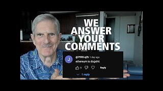 We Repond To Your Comments: This Is Fun!