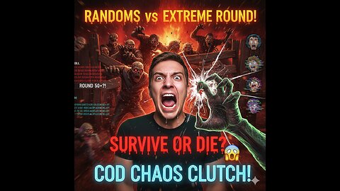 💀 COD Randoms Party CRASHES into INSANE Hard Round! Survive or DIE with Strangers?