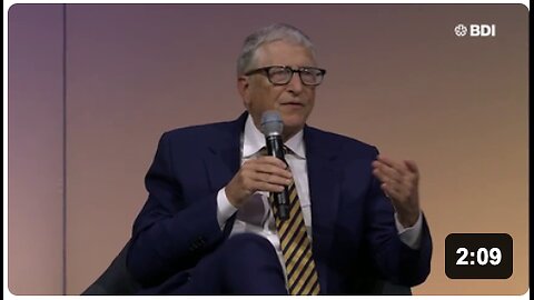 Bill Gates: AI is "a mind-blowing building block in terms of the speed of coming up with drugs".