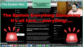 The Everything Epstein Conspiracy.....is REAL!?!?!? | The Cameron Journal Newshour