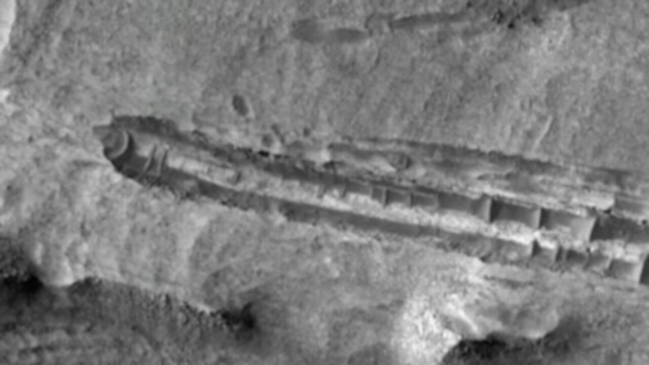 NASA Photo of Disk on Mars