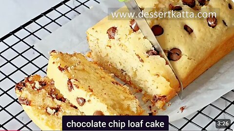 Chocolate Chip Loaf Cake Recipe | Food Network