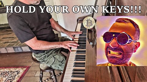 Hold Your Own Keys! Fritz tinkers on piano keys while Daniel is busy in Prague. Humbly honing craft.