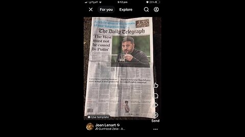 UK newspaper : Zelensky and Kier Startmer