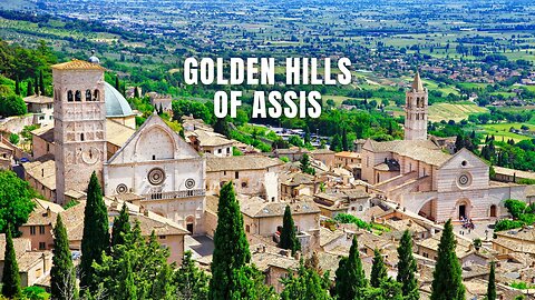 Golden Hills of Assisi #assisi #italytravel #serenade #peacefulmelody