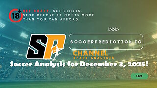 Soccer Analysis & Predictions (03.12.2025)