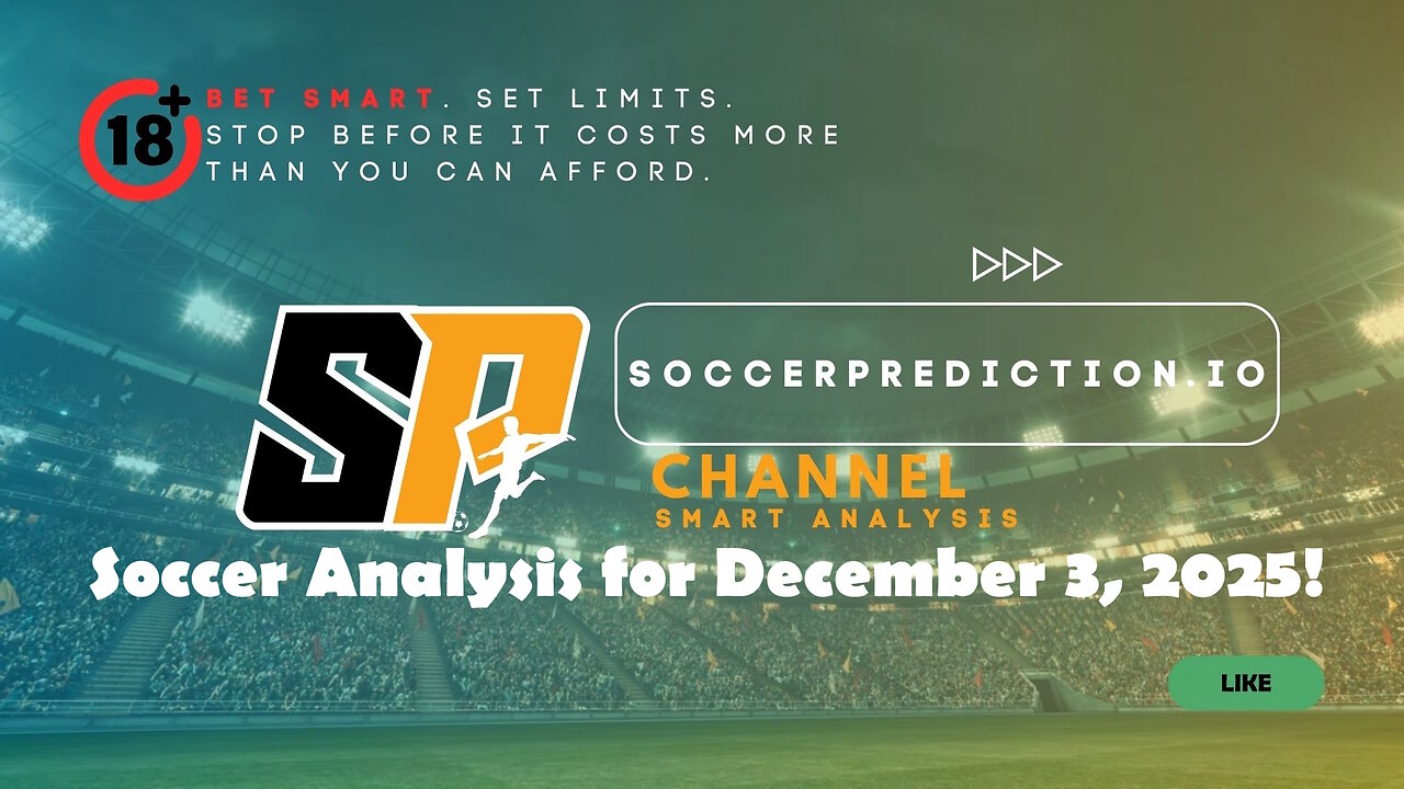 Soccer Analysis & Predictions (03.12.2025)
